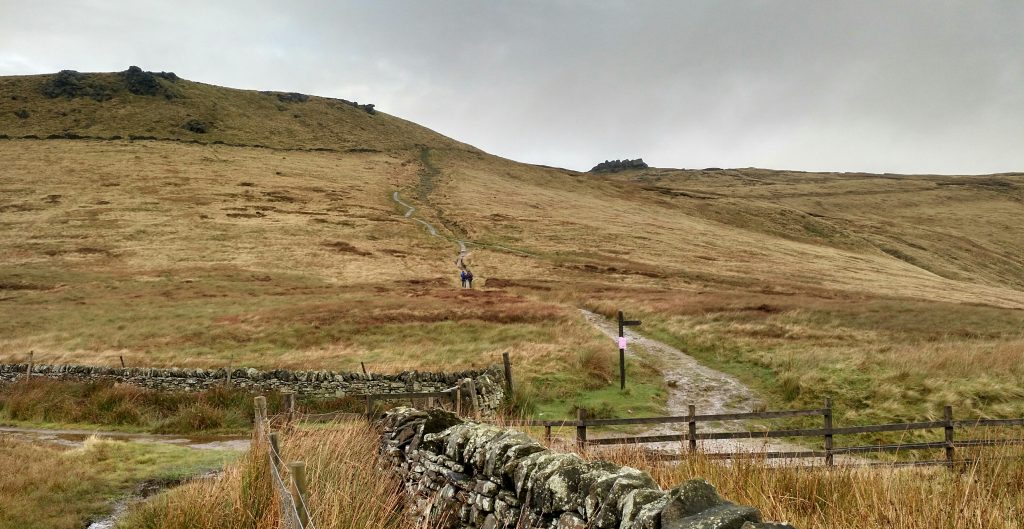 Swine Back and Kinderscout from top of Jacobs Ladder